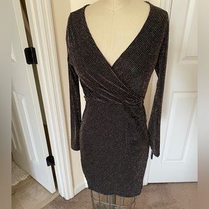 Little black sparkly dress